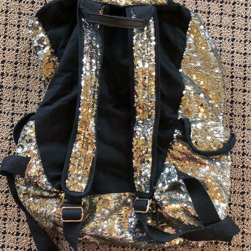 Victoria Secret backpack. GLITTER!! - Picture 2 of 2